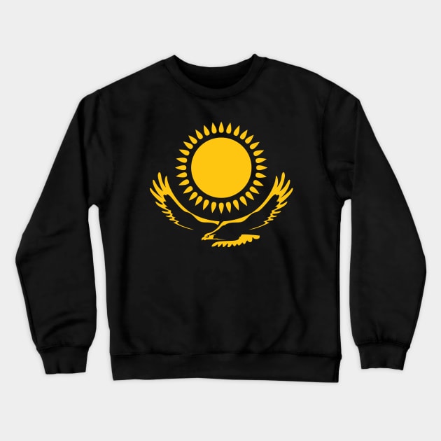 kazakhstan Crewneck Sweatshirt by Wickedcartoons